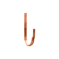 Держатель желоба длинный, медь, d-150 мм, Zambelli